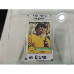 1967 TOPPS BASEBALL CARD REGGIE JACKSON