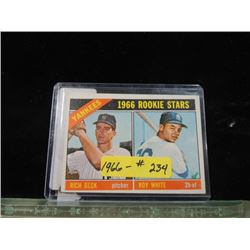 1966 TOPPS BASEBALL CARD ROOKIE STARS #234