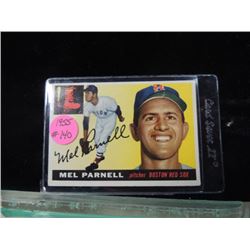 1955 TOPPS MEL PARNELL BASEBALL CARD
