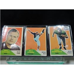LOT 3 1960 FLEER FOOTBALL CARDS