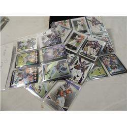 LOT 24 ADRIAN PETERSON FOOTBALL CARDS