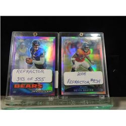 DEVIN HESTER 2008 TOPPS REFRACTOR FOOTBALL CUTLER