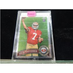 COLIN KAEPERNICK ROOKIE SPORTS FOOTBALL CARD 49ERS