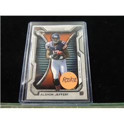 2012 TOPPS ALSHON JEFFERY #127 ROOKIE CARD