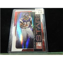 2008 DONRUSS ADRIAN PETERSON #667 FOOTBALL CARD