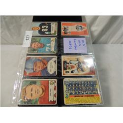 LOT 7 OLD OLD VINTAGE FOOTBALL CARDS