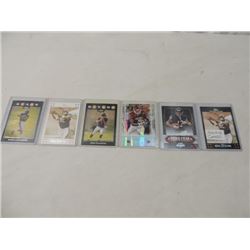 LOT 6 ROOKIE FOOTBALL CARDS MINT