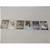 Image 1 : LOT 6 ROOKIE FOOTBALL CARDS MINT