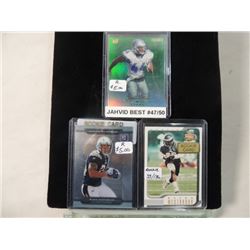 LOT 3 ROOKIE REFRACTOR FOOTBALL CARDS MINT!