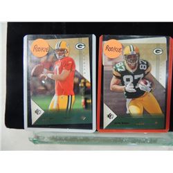 LOT 2 PACKERS ROOKIE FOOTBALL CARDS