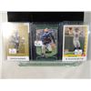 Image 1 : LOT 3 ROOKIE FOOTBALL CARDS BARBER MARVIN SCHAUB