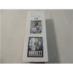 BOX FOOTBALL CARDS 1984 1985 MIXED MAKERS STARS