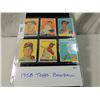 Image 1 : LOT 6 1958 TOPPS BASEBALL SPORTS CARDS