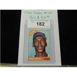 1966 TOPPS #110 ERNIE BANKS BASEBALL SPORTS CARD