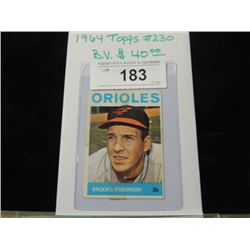 1964 TOPPS #230 BROOKS ROBINSON BASEBALL CARD