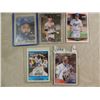 Image 1 : LOT 5 AUTOGRAPHED BASEBALL CARDS SEE LIST