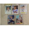 Image 1 : LOT 5 AUTOGRAPHED BASEBALL CARDS SEE LIST