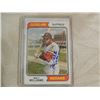 Image 1 : AUTOGRAPHED BASEBALL CARD WALT WILLIAMS