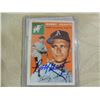 Image 1 : AUTOGRAPHED BASEBALL CARD BOBBY SHANTZ