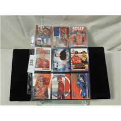 LOT 9 MISC NASCAR STAR RACING CARDS
