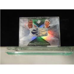 OFFICIAL WINNING MATERIALS COMBO CARD BASKETBALL