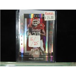 FELIX JONES NFL FOOTBALL CARD ROOKIE 16 OF 25
