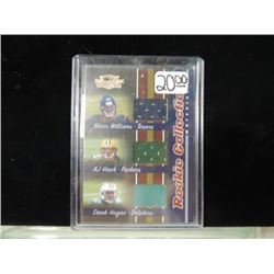 ROOKIE COLLECTION JERSEY CARD 430 OF 500 3 PLAYERS