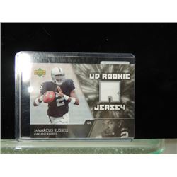 UPPER DECK ROOKIE FOOTBALL CARD JERSEY RUSSELL