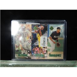 ROOKIE CARD BLEDSOE WERBER RODRIQUEZ