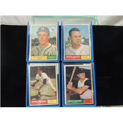 LOT 4 1961 TOPPS VINTAGE BASEBALL CARDS