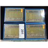 Image 2 : LOT 4 1961 TOPPS VINTAGE BASEBALL CARDS