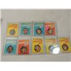 Image 1 : LOT 9 1971 BASEBALL SCRATCH OFF CARDS