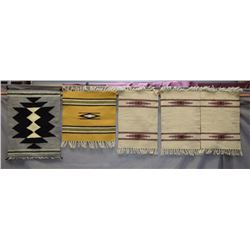 FOUR CHIMAYO TEXTILE