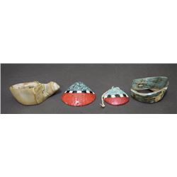 FOUR SANTO DOMINGO PENDANTS
