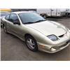 Image 2 : 2002 PONTIAC SUNFIRE, 2 DOOR COUPE, GREY, VIN # 3G2JB12422S210801