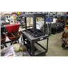 Image 1 : PAIR OF BLACK PLASTIC MOBILE CARTS