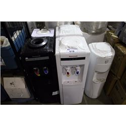 5 ASSORTED WATER COOLERS