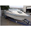 Image 2 : BAYLINER CLASSIC CAPRI 3.0L BOAT, WHITE, OUTBOARD OMC COBRA MOTOR *MOTOR NOT TESTED*