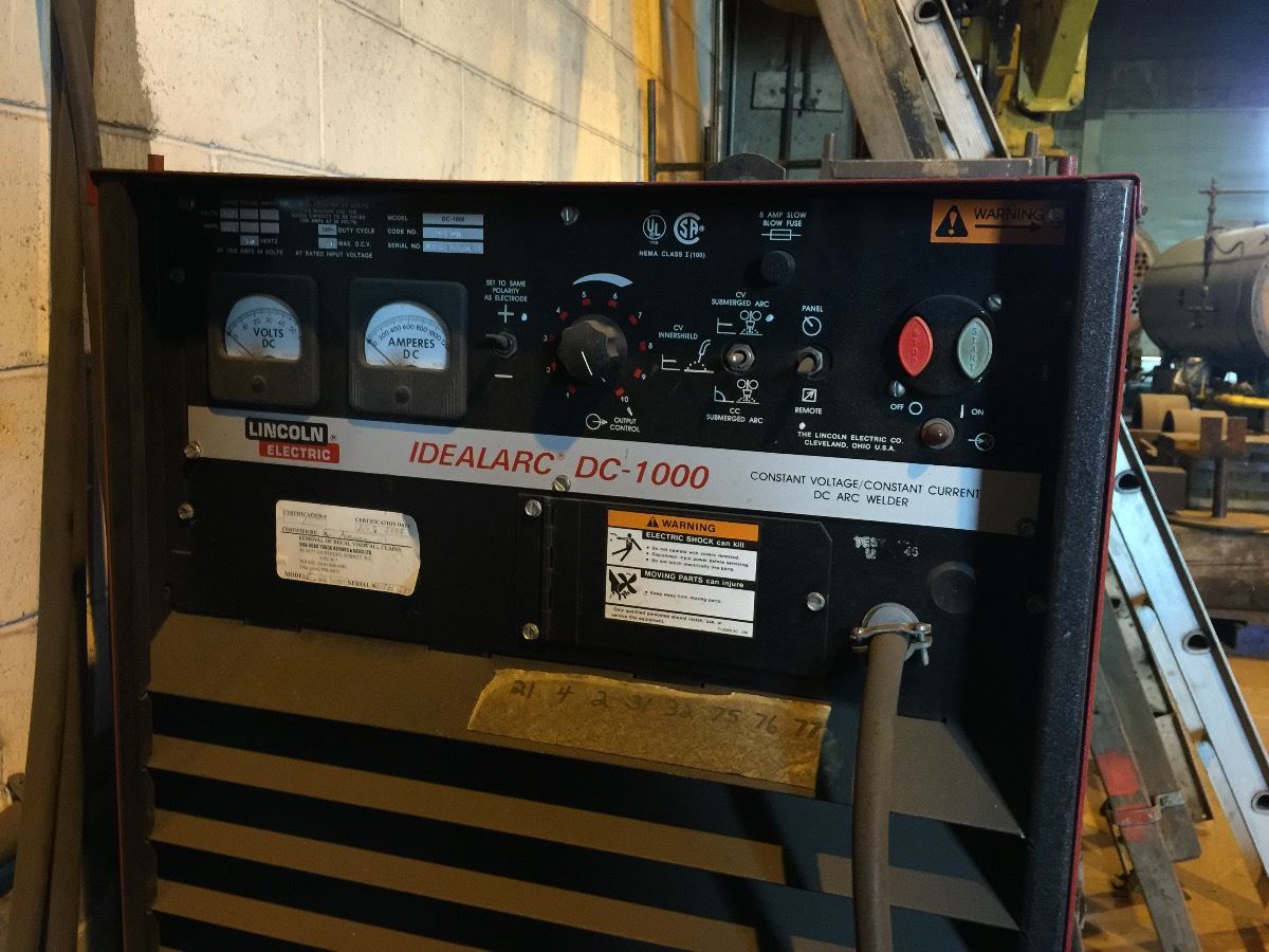 Lincoln Ideal Arc Dc 1000 Constant Voltage Constant Current Dc Arc Welder Lincoln Ideal Arc Dc 1000 Constant Voltage Constant Current Dc Arc Welder