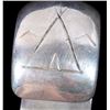 Image 8 : Navajo Turquoise Silver Shadow Box Tepee Cuff 1930
