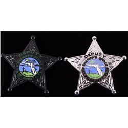 Deputy Sheriff Clay County Florida Badges (2)