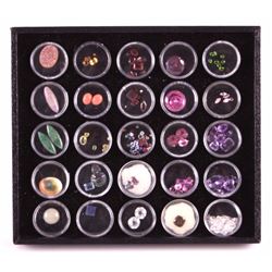 Large Collection of Faceted & Cabochon Gem Stones