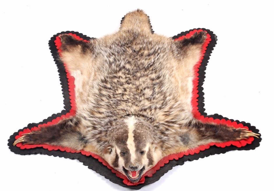 Badger Montana Trophy Fur Rug