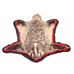 Badger Montana Trophy Fur Rug