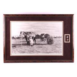 Dino Cornay Framed Western Print