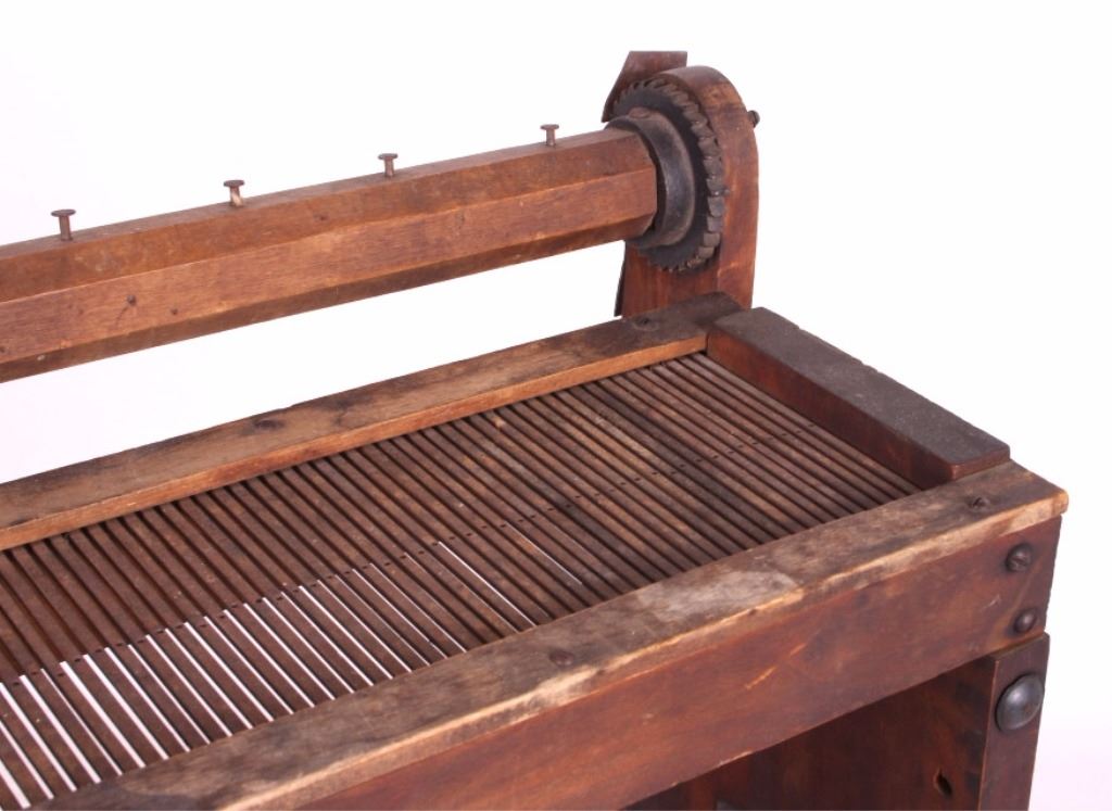 Antique Wooden Rug Weaving Loom