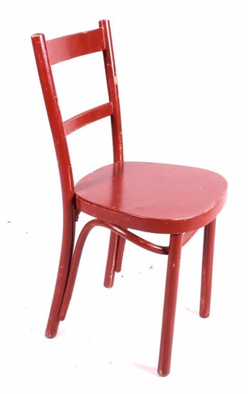 Wooden Ice Cream Parlor Chair Set Of 6