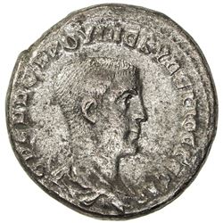 ROMAN EMPIRE: Herennius Etruscus, 251 AD, AR tetradrachm (13.30g), Antioch ad Orontem. VF