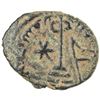 Image 2 : ARAB-BYZANTINE: Standing Caliph, ca. 692-697, AE fals (3.52g). VF