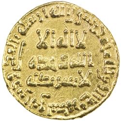 ABBASID: al-Saffah, 749-754, AV dinar (4.24g), NM, AH134. EF